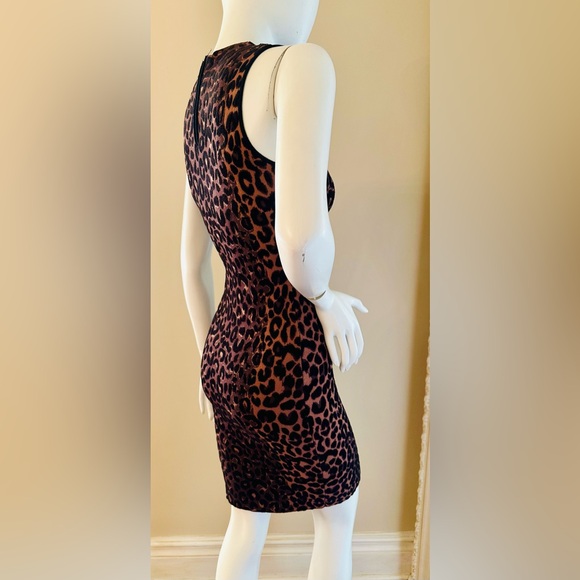 Milly
Animal print, Textured Cheetah Sleeveless Fitted Dress Size S - Picture 2 of 12
